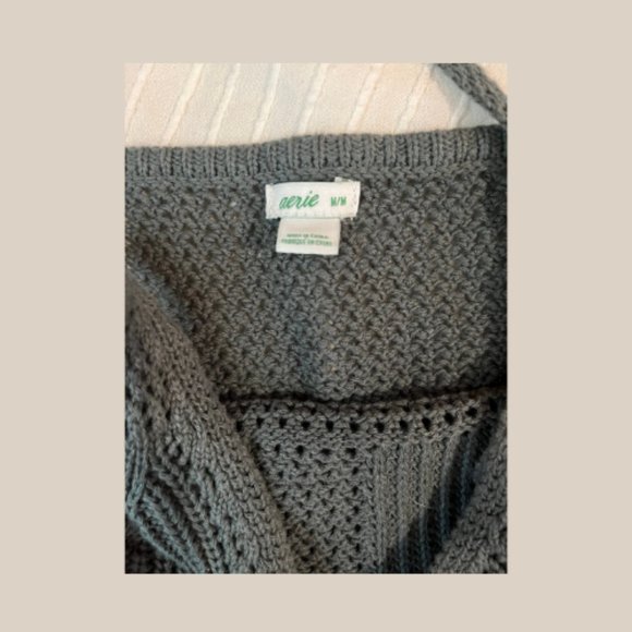 Aerie Crochet Halter Crop Top - Picture 5 of 5